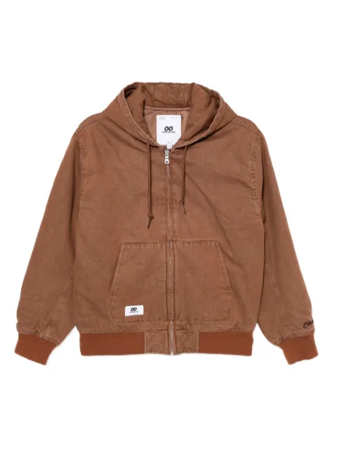 CHOCOOLATE logo-patch jacket Brown B1XJKW00507Y