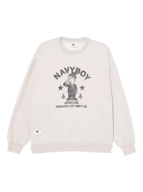 CHOCOOLATE graphic-print sweatshirt B1XSWM00239X