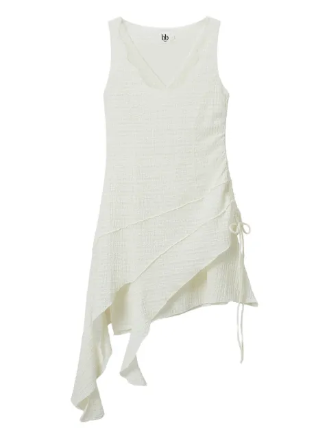 b+ab asymmetric layered dress White 5F623AS