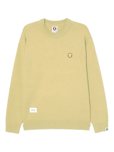 AAPE BY *A BATHING APE® Moonface jumper Yellow AKNC361XXP