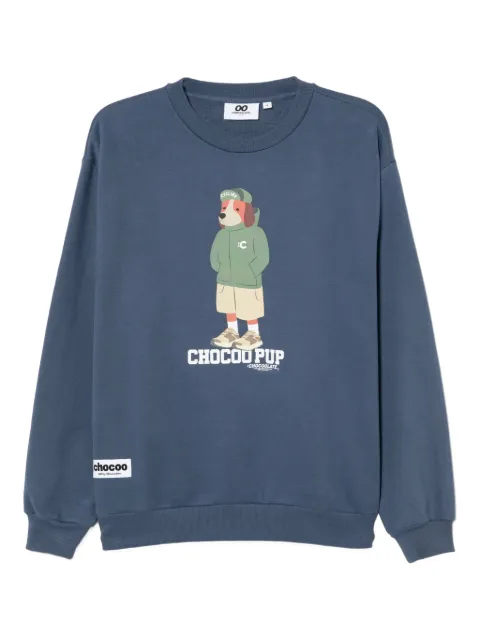 CHOCOOLATE graphiced sweatshirt Blue B1XSWM00236X
