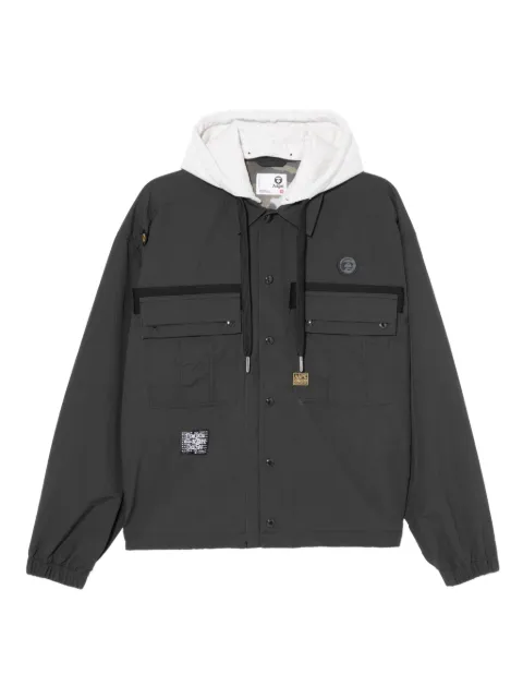 AAPE BY *A BATHING APE® hooded jacket Black ALJ7765XXP