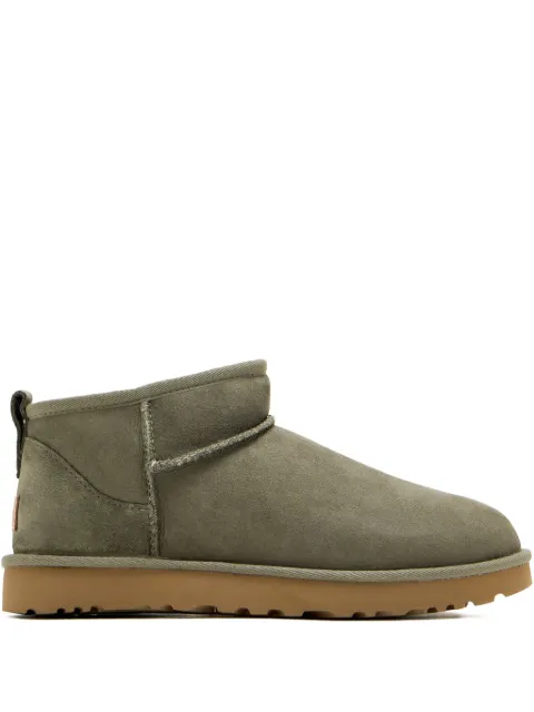 UGG Classic Ultra Mini suede boots Green 1116109