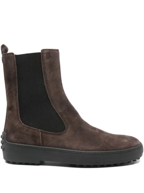 Tod's leather boots Brown XXW84L0JS50RE0