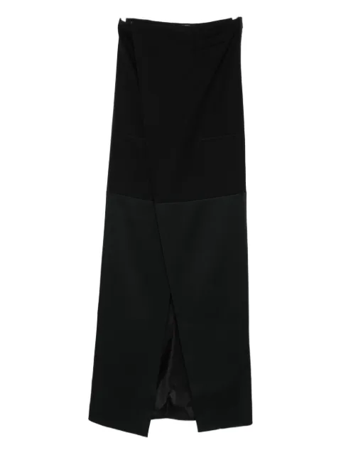 TOM FORD asymmetric dress Black AB3611FAX1613