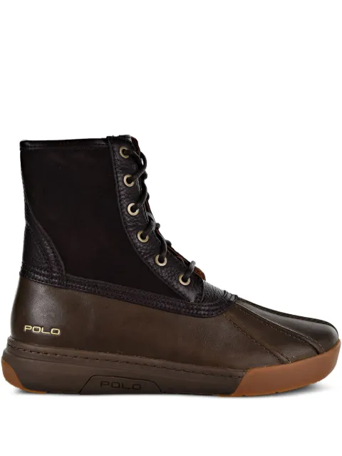 Polo Ralph Lauren Declan lace-up leather boots Brown 809729624003