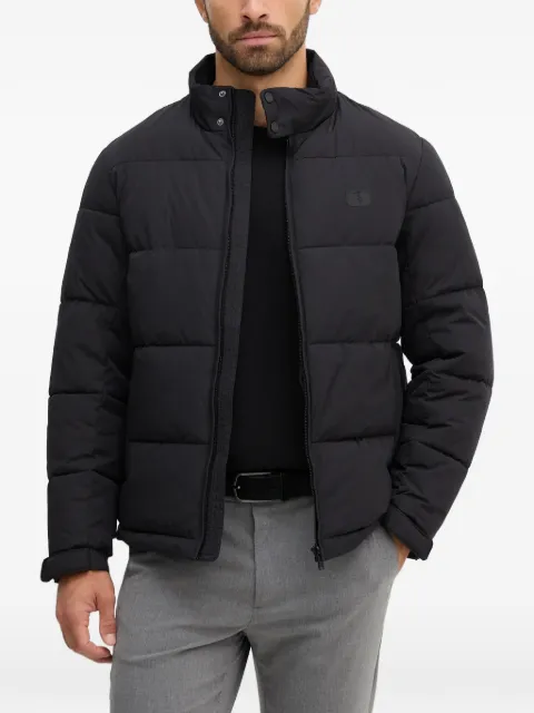 Trussardi zip padded jacket Black F007M000012N