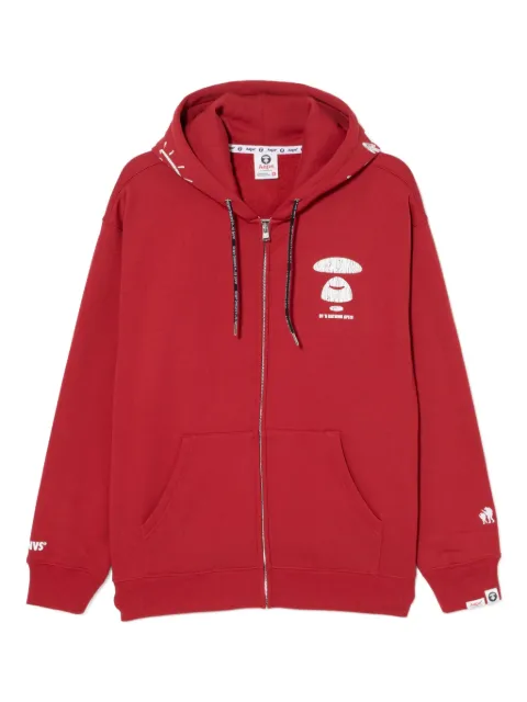 AAPE BY *A BATHING APE® Moonface hoodie Red ASWD314XXP