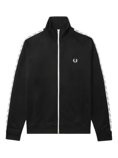 Fred Perry taped track sweatshirt Black J4620