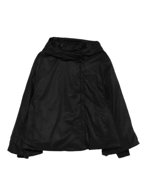 By Malene Birger Sallie hooded oversized jacket Black 103225