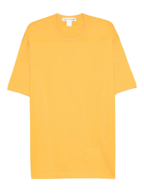 Comme Des Garçons Shirt round-neck T-shirt Yellow FPT022W25