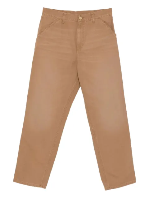 Carhartt WIP patch detail trousers Brown I034798