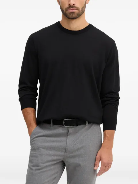 Paul & Shark crew-neck long-sleeves sweater Black 99311015