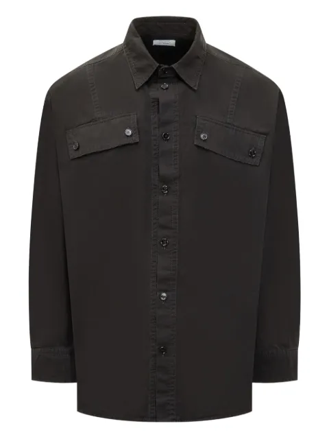 Off-White pocket-detail shirt Black OMGE04NF25FAB001101000BLACK