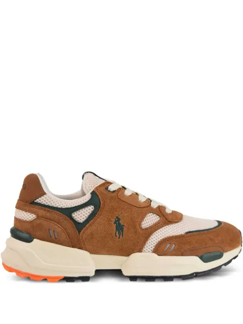 Polo Ralph Lauren Jogger suede sneakers Brown 809878039002