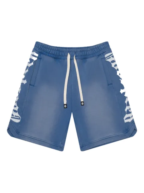 GODSPEED CourtSide print shorts Blue GSCRTSDBLSUNFD