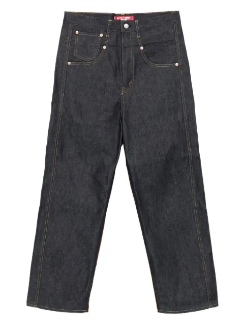 Junya Watanabe MAN panelled trousers Blue WPP202W25