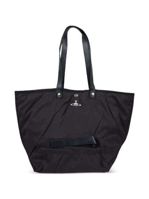 Vivienne Westwood Orb-detail tote bag Black 4205007GUW019E