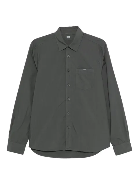 C.P. Company long-sleeve pocket shirt Grey 19CMSH155A006637G