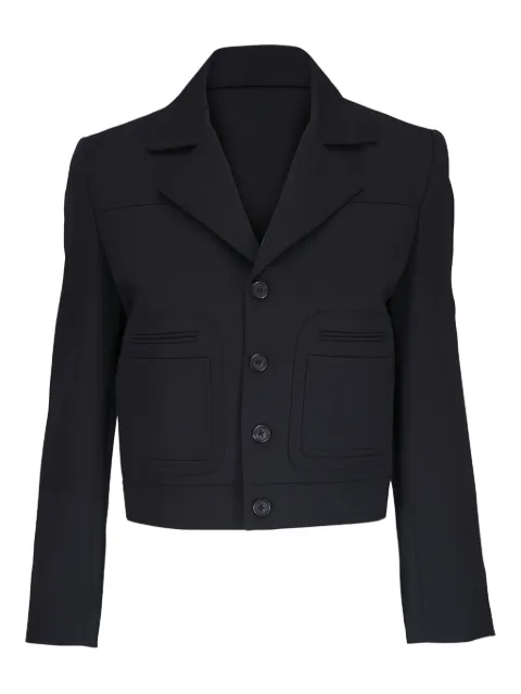 Nili Lotan Georgy button-fastening jacket Black 13259W243