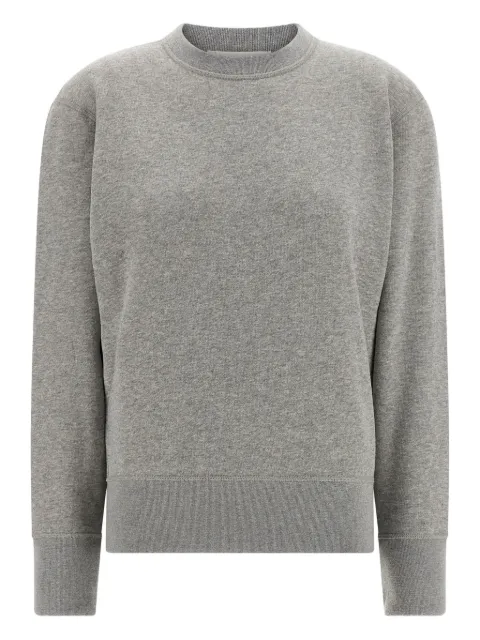 DARKPARK crew-neck cuffed-sleeve sweatshirt Grey WJE13FAC1030074