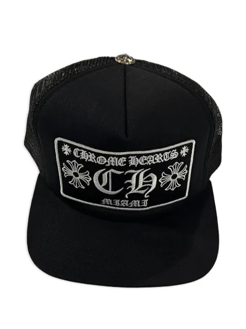 Chrome Hearts Miami Exclusive trucker hat Black CHRM0143