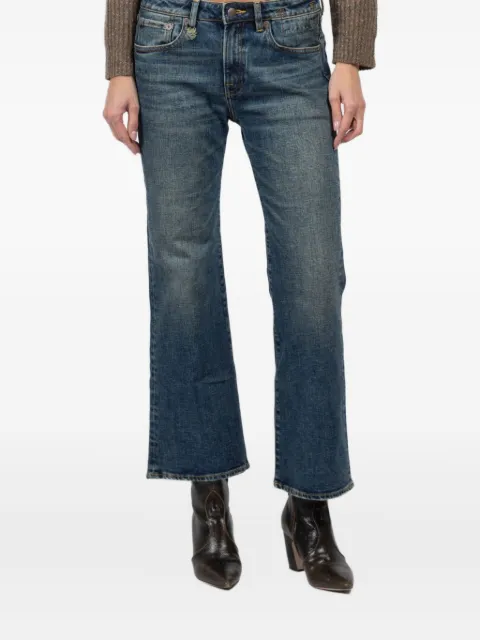 R13 faded cotton jeans Blue R13WD200