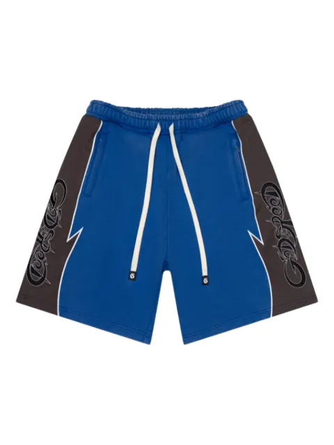GODSPEED Halftime elasticated waistband track shorts Blue DCKY6DCC