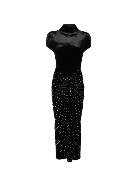 Alaïa draped maxi dress Black AA9R2896X094C