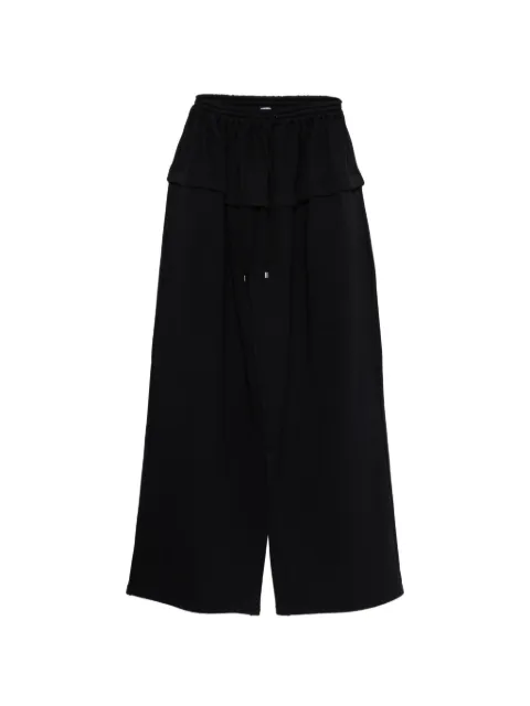 Alaïa peplum track pants Black AA9P1230J094C