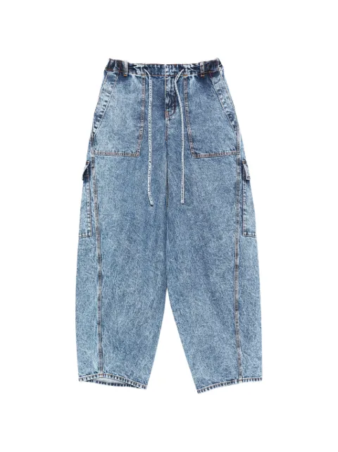 Alaïa cargo-pocket jeans Blue AA9P1308T535C