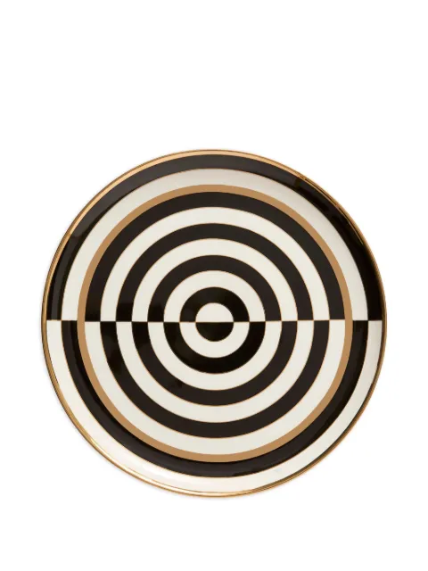 Jonathan Adler round-shape decorative tray Black 35283