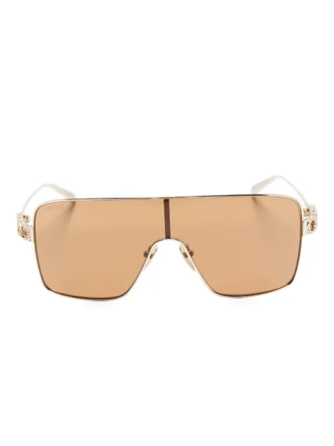 Gucci Eyewear logo-embellished sunglasses Gold GG1936S