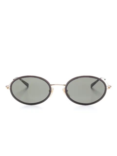 Gucci Eyewear oval-frame sunglasses Black GG1980S001