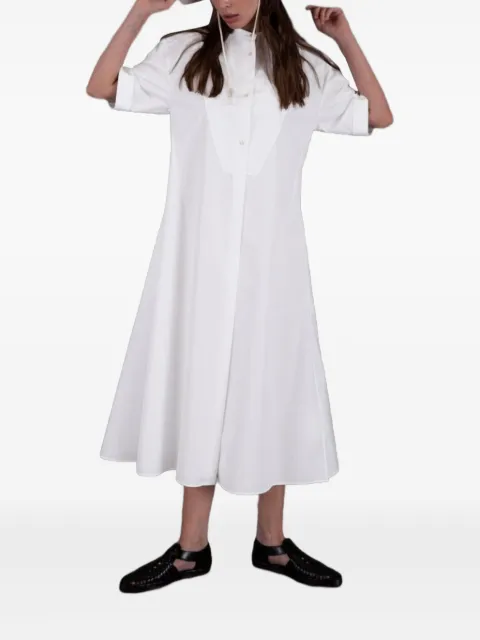 Jil Sander cotton midi shirt dress White J01NC0101J45002