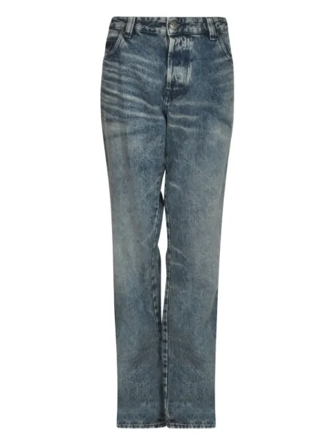 Diesel textured trousers Blue A21498007DA1993