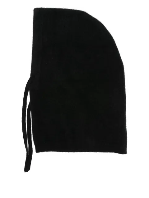 P.A.R.O.S.H. brushed-effect balaclava Black D000543LACOON013