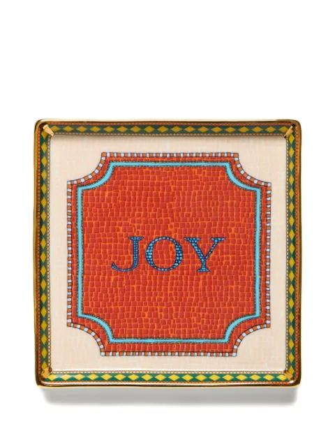 La DoubleJ mini porcelain tray Red TRI0011CER001JOY01RE03