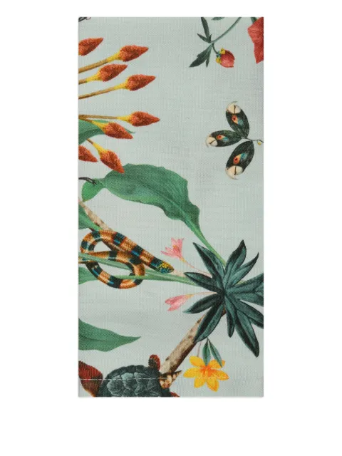 La DoubleJ x Beto Val Fantastic Creatures floral napkins (set of two) Blue NAP0017COT073FCR01BU01