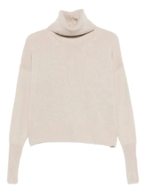 Incentive! Cashmere turtleneck sweater Neutrals FIU14PCA