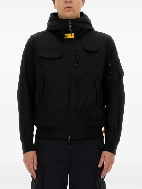 Parajumpers Gobi multi-pocket hooded jacket Black 24SPMJKMA01