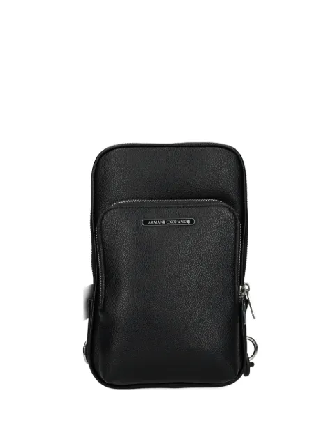 Armani Exchange zip-fastening messenger bag Black XM000843AF12134