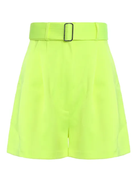 Alex Perry belted shorts Yellow P072HAYNES