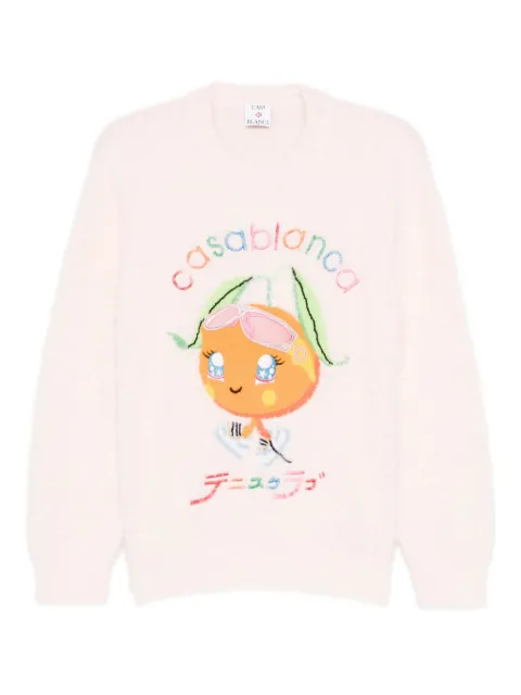 Casablanca logo-embroidered sweatshirt WAW25KW106901