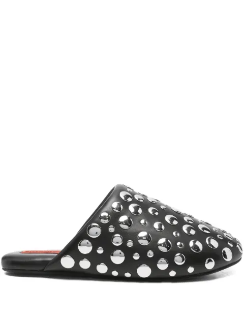 Simon Miller stud-embellished slippers Black F2819206