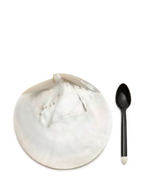 Gohar World mother-of-pearl caviar set Neutrals CVST