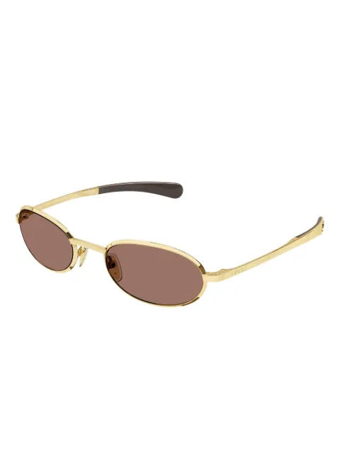 Gucci Eyewear oval-frame sunglasses Gold GG1942S