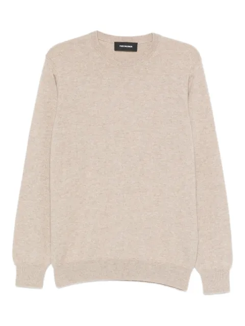 Yves Salomon cashmere crew-neck sweater Neutrals 26W26WHH50067MAFI