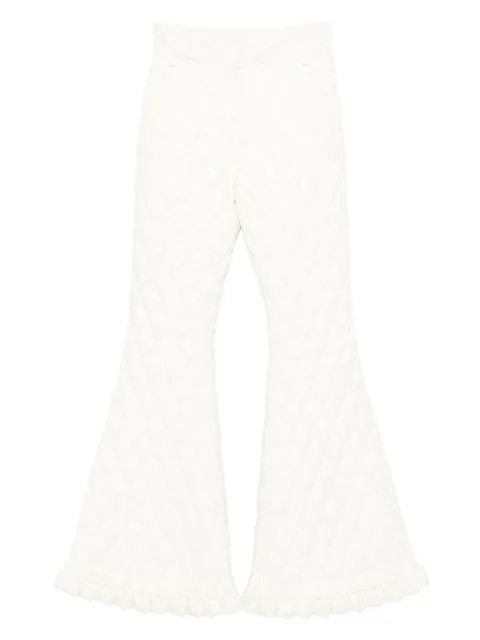 RAXXY quilted trousers White CRDP01343