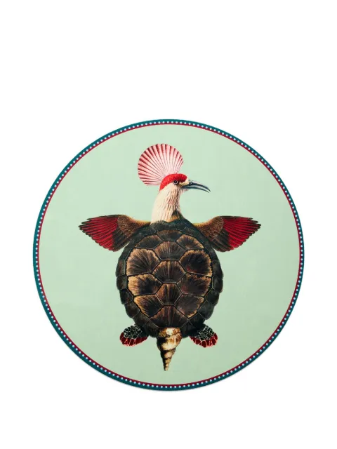 La DoubleJ x Beto Val Fantastic Creatures disk placemat (34cm) Green PMT0016CRK001TRL01GR06